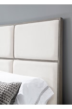 Legacy Classic TERRA LUNA Contemporary King Upholstered Panel Bed