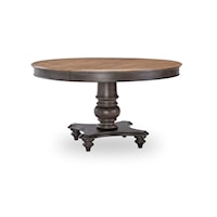 Farmhouse Round Pedestal Table