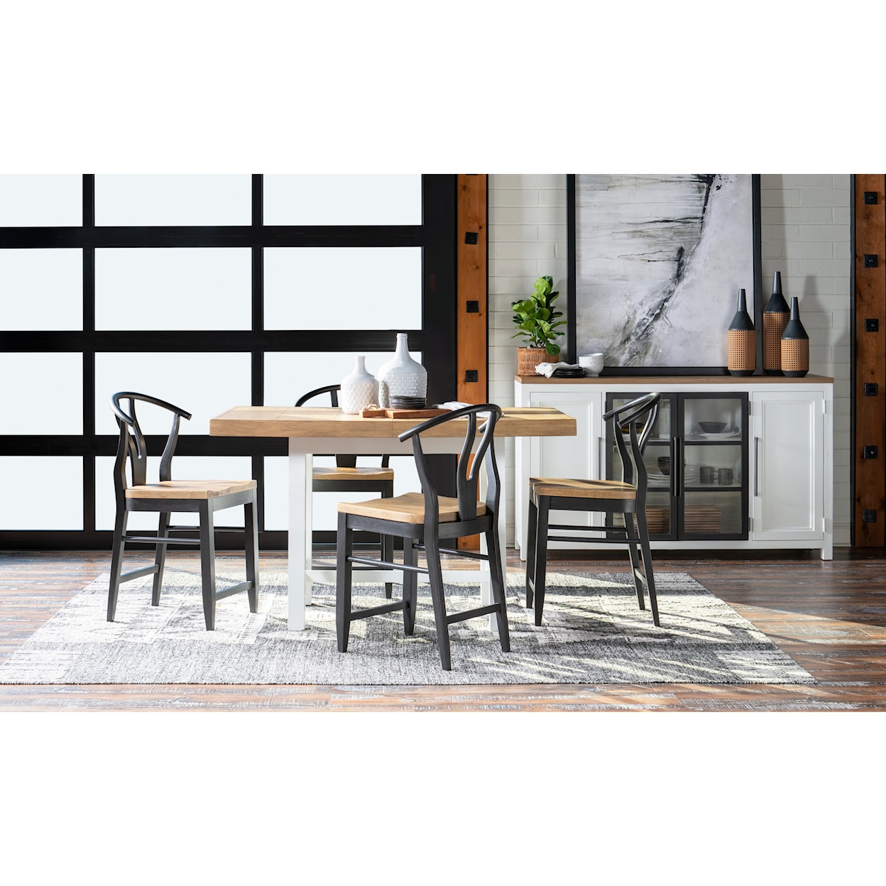 Legacy Classic Franklin Counter-Height Trestle Table