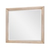 Legacy Classic Edgewater Edgewater Mirror with Beveled Mirror in Soft Sand Finish