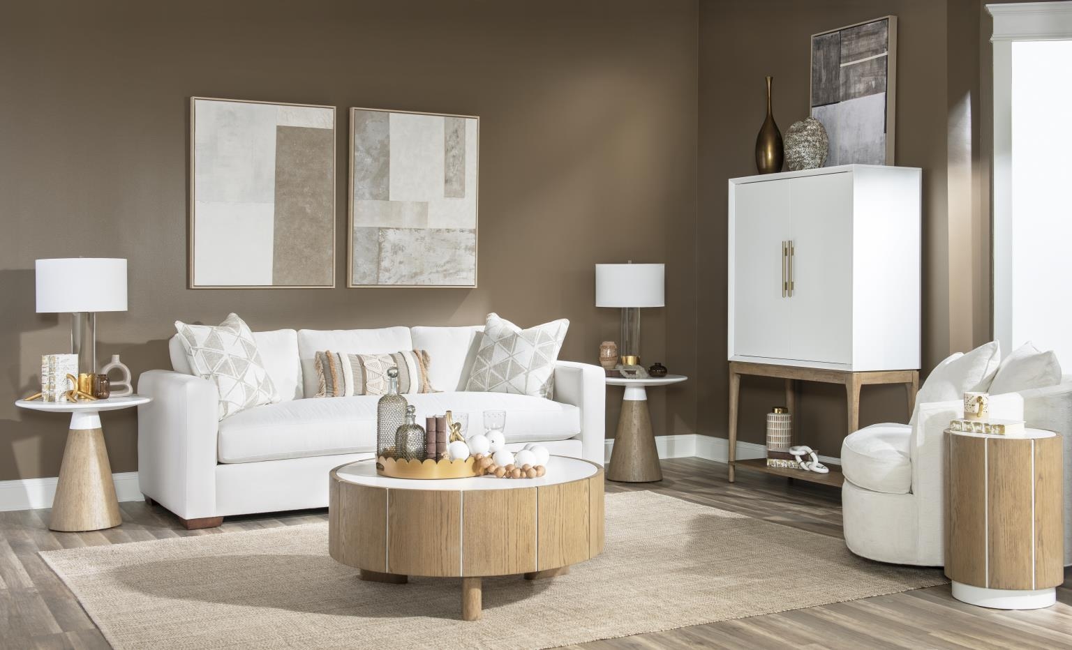 Single Drawer End Table