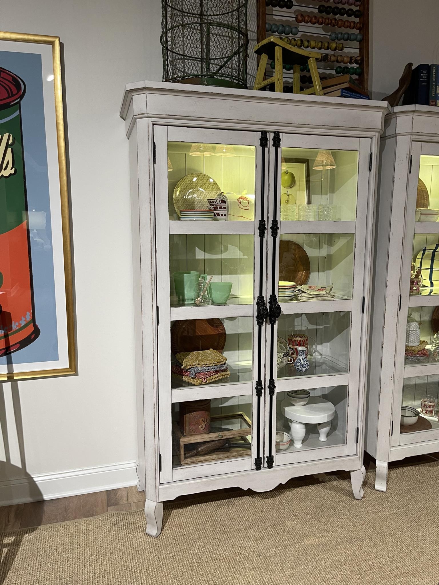 Legacy Classic Vintage Market Cremone Bolt Display Cabinet