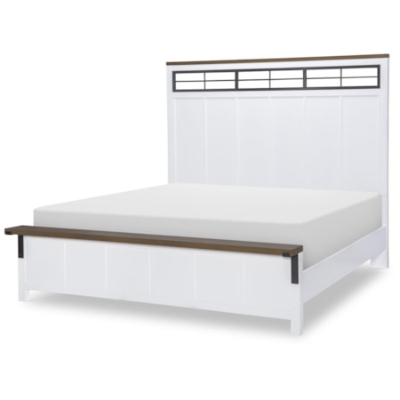 Queen Two Tone Bed