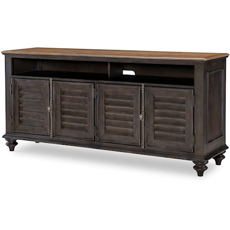 Farmhouse 72" Entertainments Console with 4-Doors