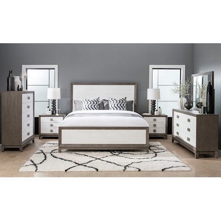 Queen Panel Bed