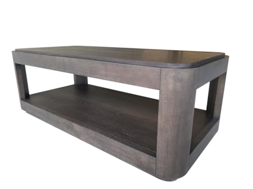 Transitional 50" Rectangular Cocktail Table