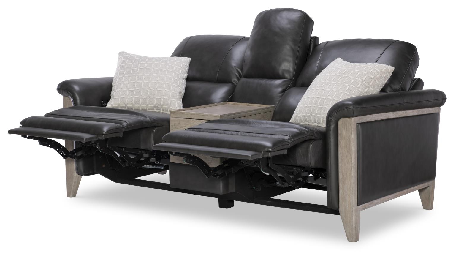 Legacy Classic ESME RAVELLO IRON Hi Leg Power Leather Match Loveseat