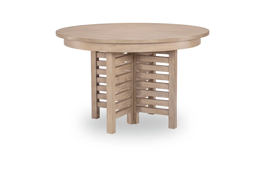 Edgewater Edgewater Round Table Wood Finish by Legacy Classic at Reeds Furniture