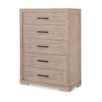 Contemporary 5-Drawer Bedroom Chest