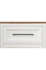 Legacy Classic Franklin Farmhouse 8-Drawer Bureau Chest with Felt-Lined Top Drawers