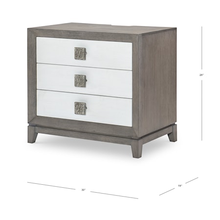 3-Drawer Nightstand