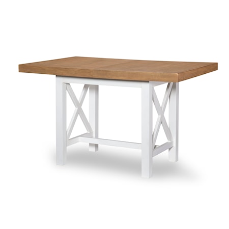 Counter-Height Trestle Table