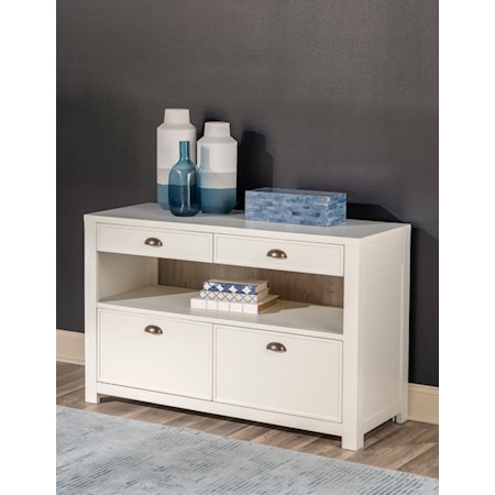 4-Drawer Credenza