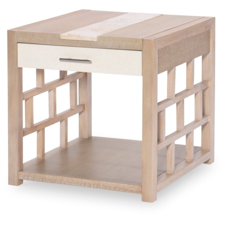 Square End Table