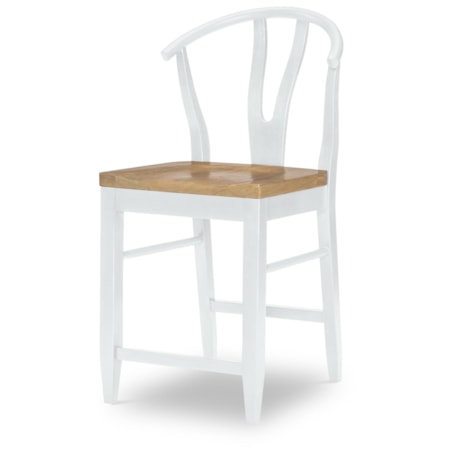 Counter Height Chair White