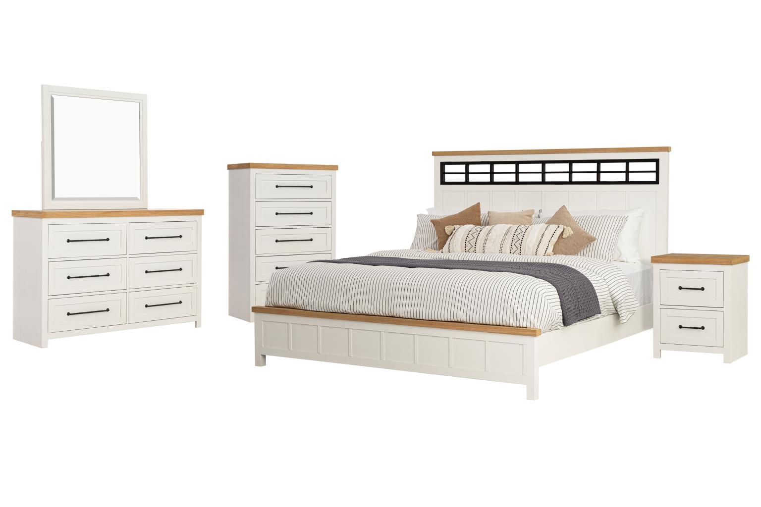 Queen Panel Bed