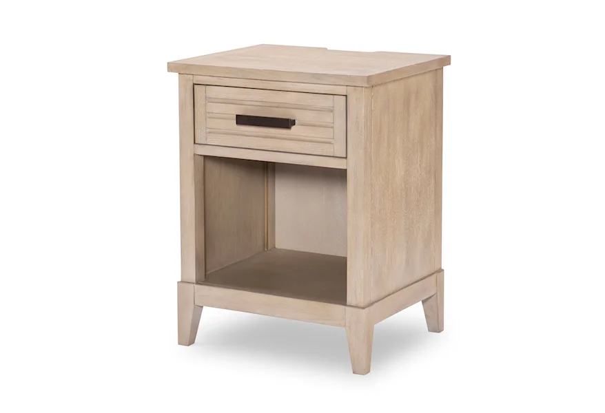 Edgewater Edgewater Leg Night Stand Wood Finish by Legacy Classic at Reeds Furniture