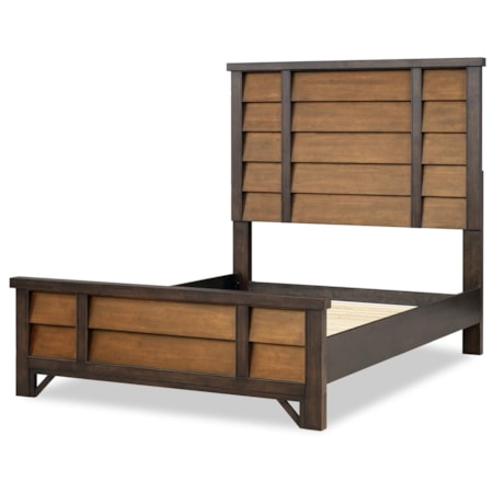 Slat Panel Bed Full 4/6
