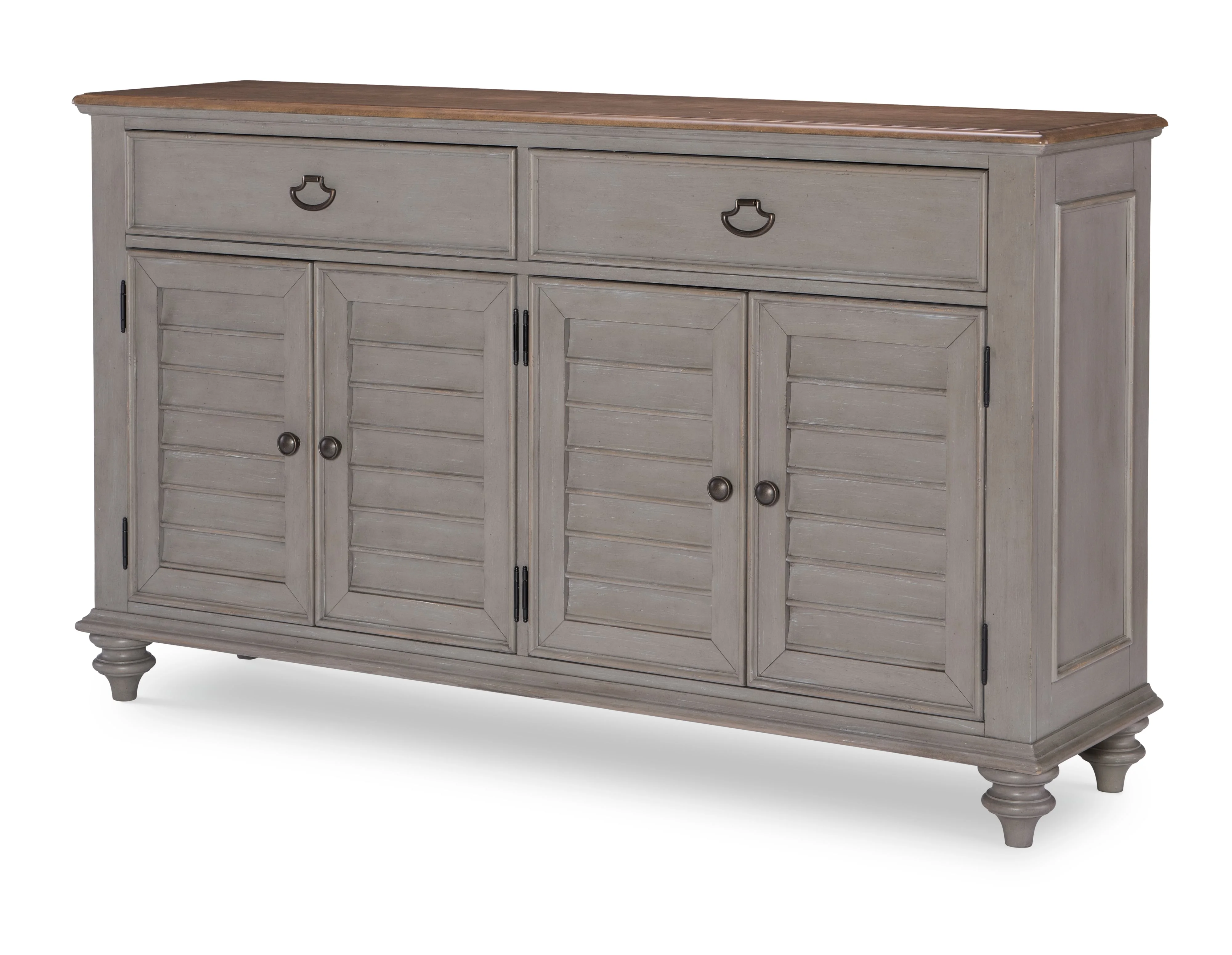 Legacy Classic Kingston 274640602 Farmhouse Server With 2-drawers Lined 