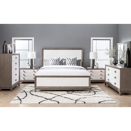 Queen Panel Bed