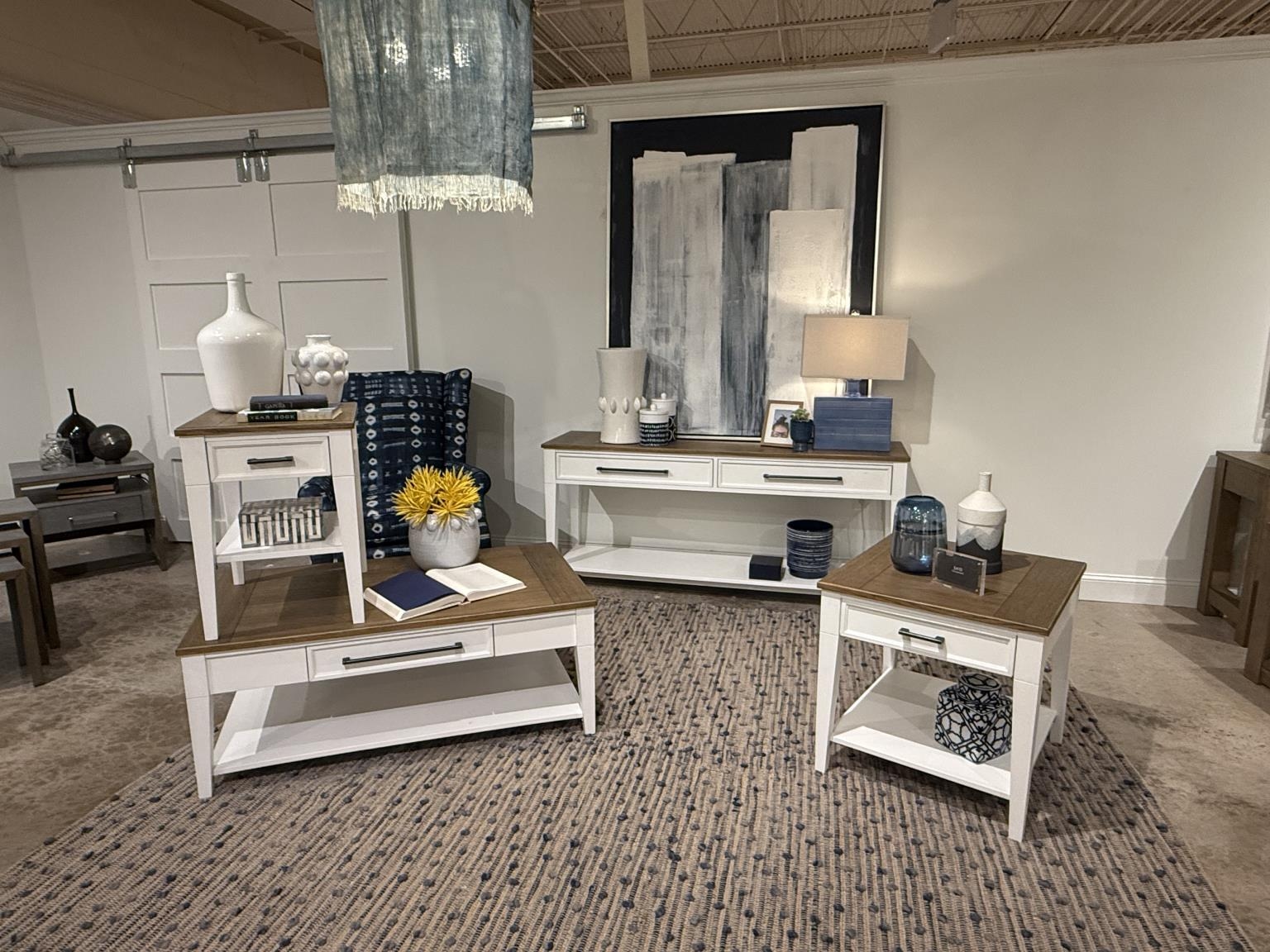 Cocktail Table with Casters