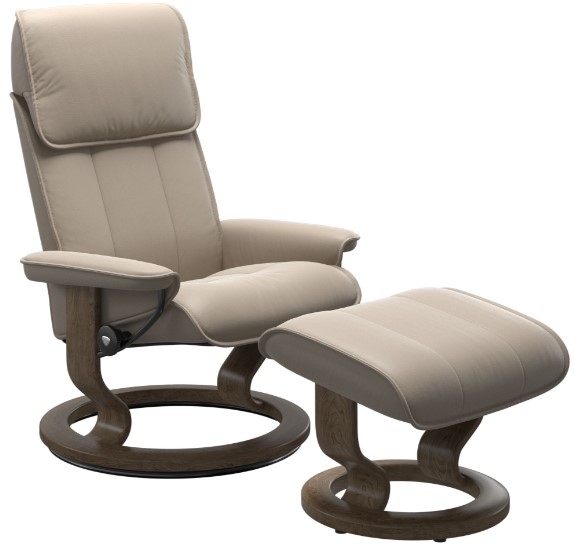 Medium Reclining Chair and Ottoman