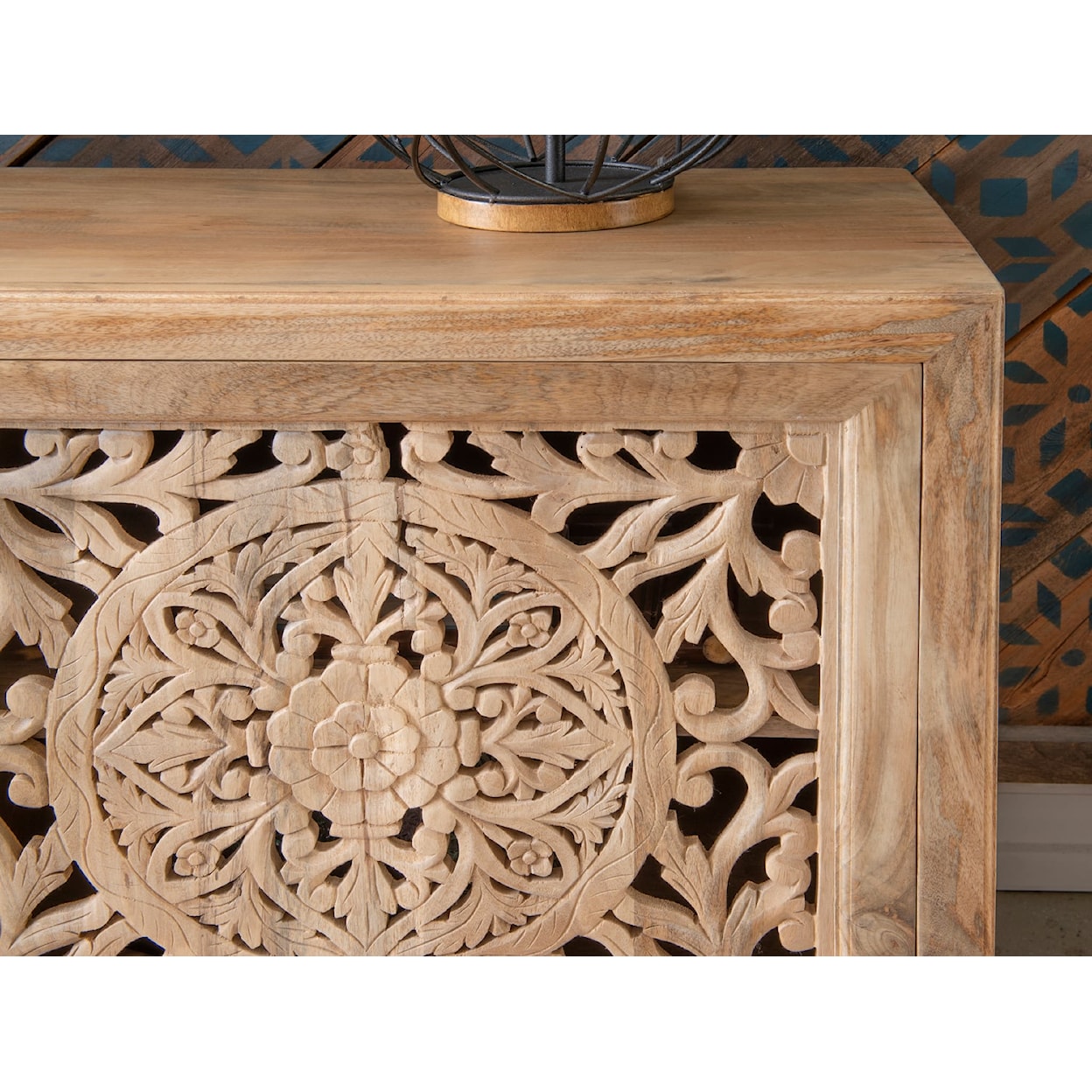 LaHave Furniture Heidi 2 Door Carved Console