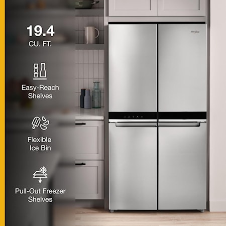 Whirlpool® 4 Door Refrigerator