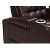 Palliser Erindale Leather Power Home Theater Sectional