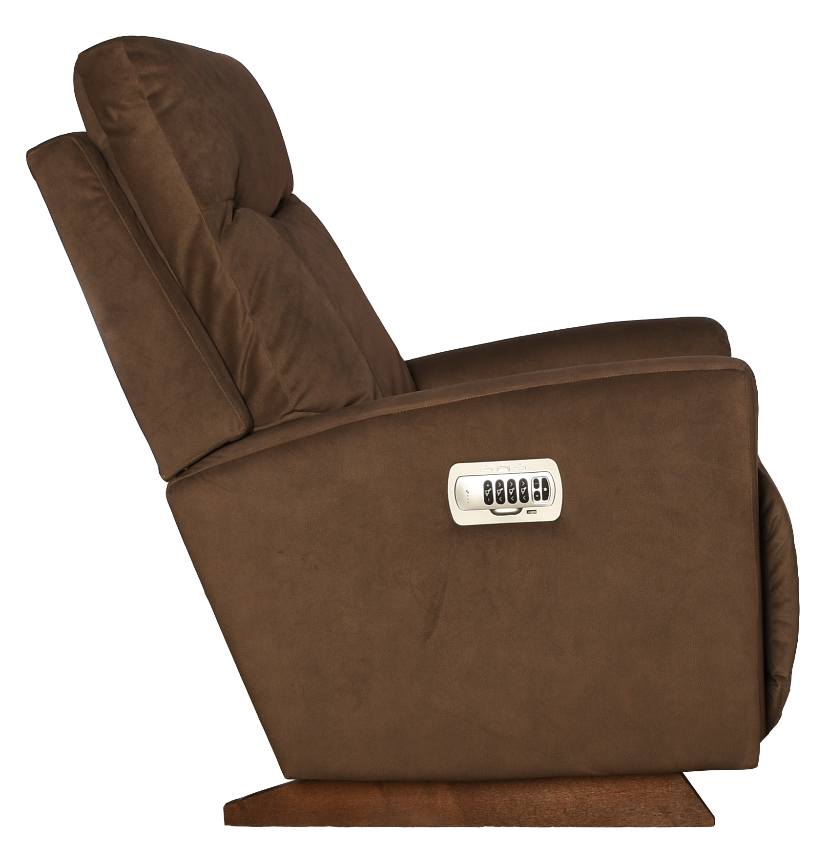 Upholstered Power Rocking Recliner