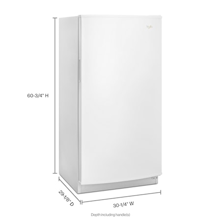 Whirlpool® Upright Freezer