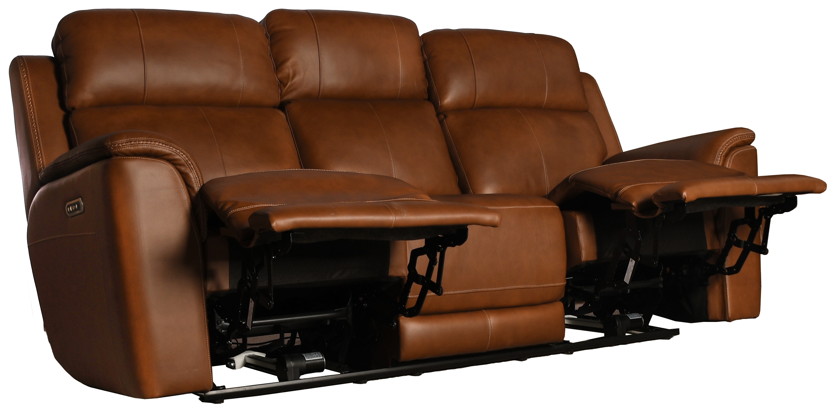 Leather Power Reclining Sofa