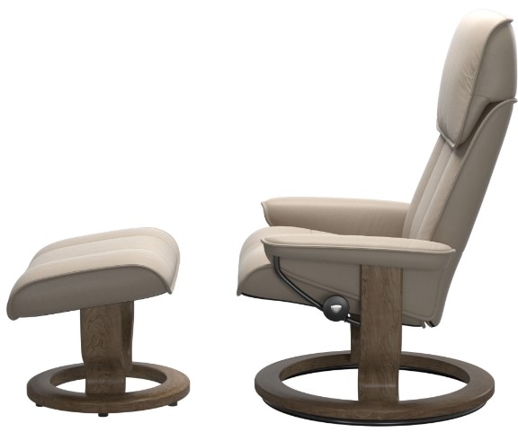 Medium Reclining Chair and Ottoman