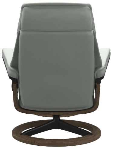 Medium Ruby Signature Recliner &amp; Ottoman