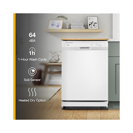 Whirlpool® Heavy-Duty Dishwasher