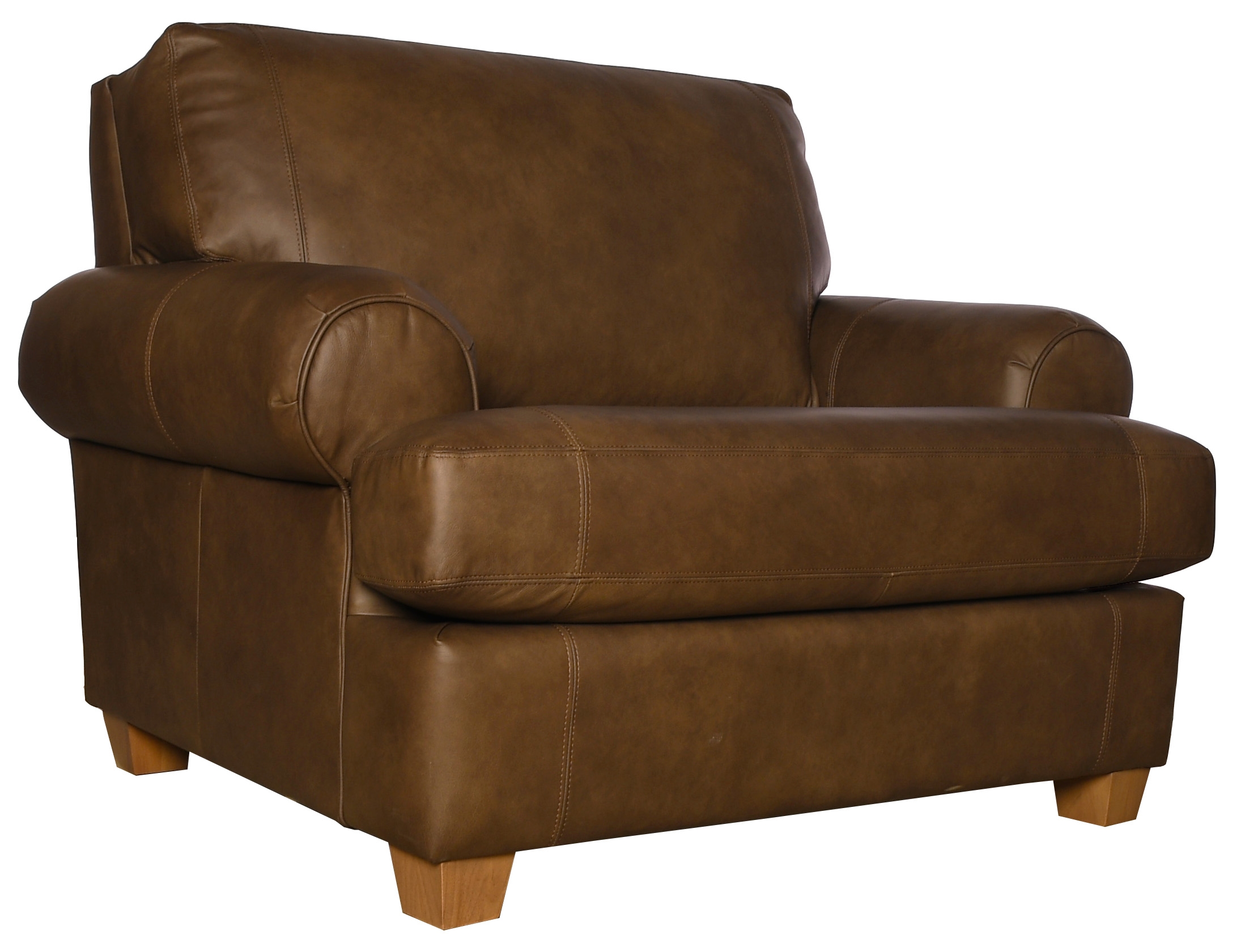 Daly Leather Chair &amp; a 1/2