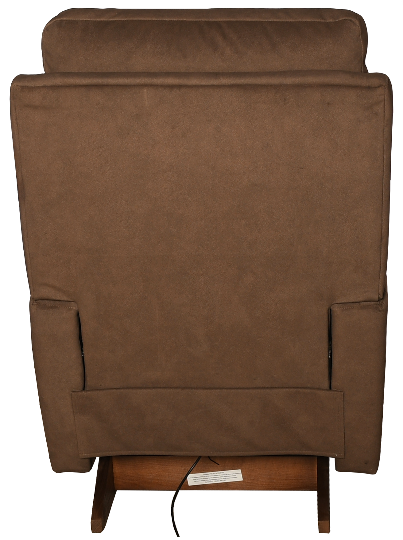 Upholstered Power Rocking Recliner