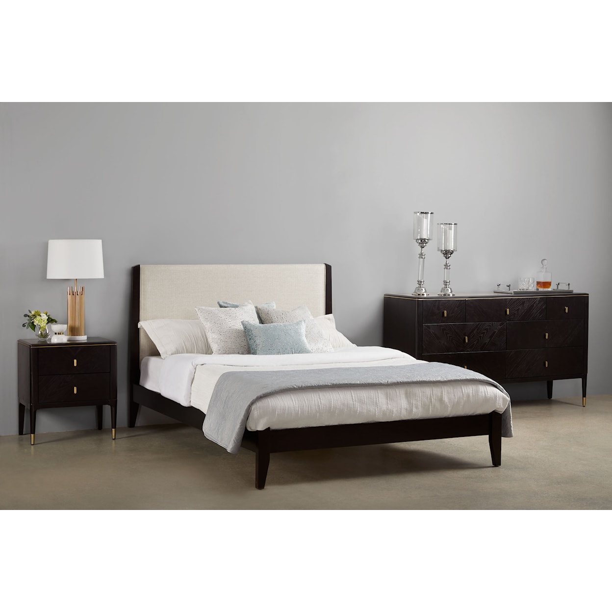 Xcella Blanca Queen Platform Bed