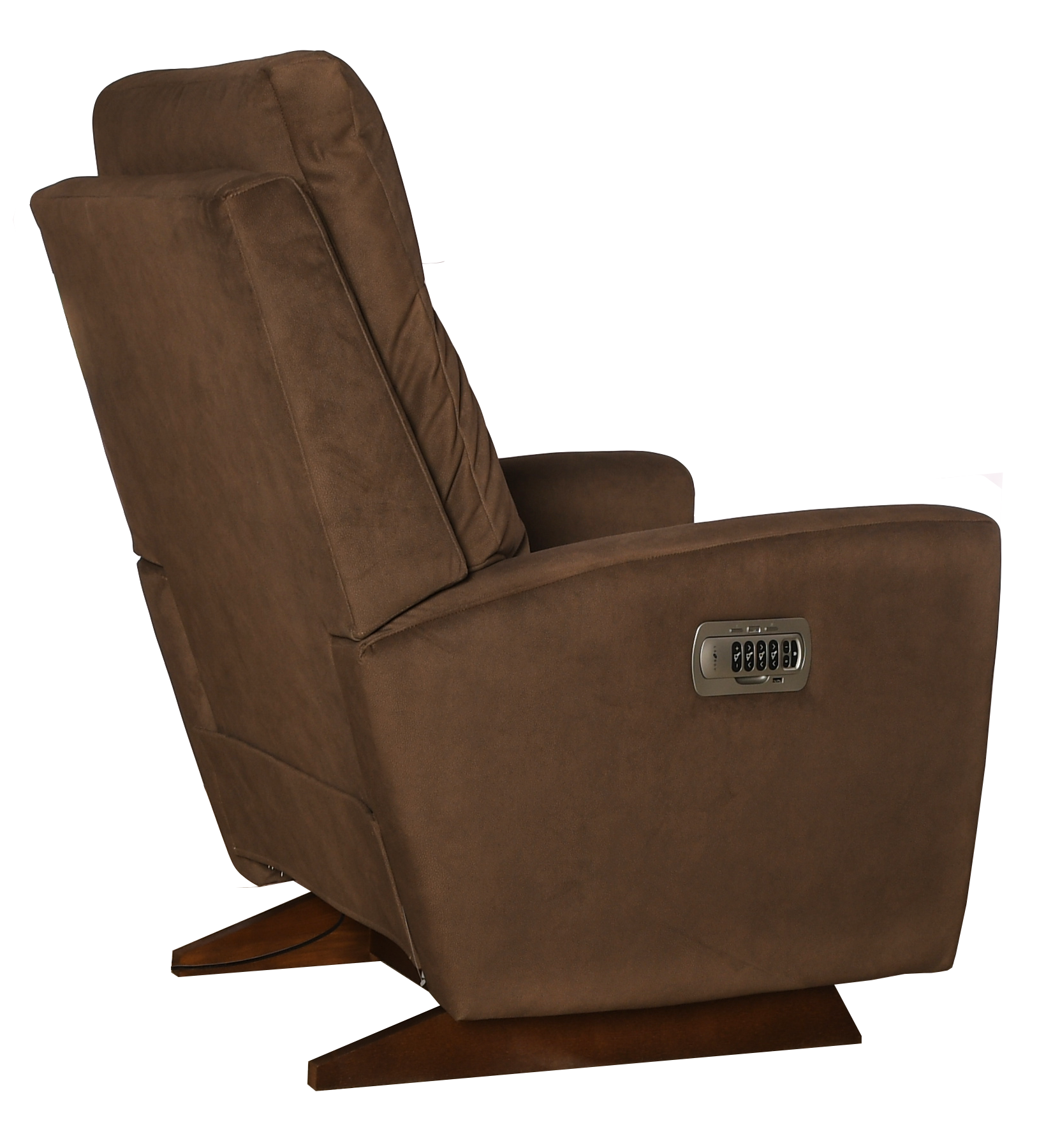 Upholstered Power Rocking Recliner