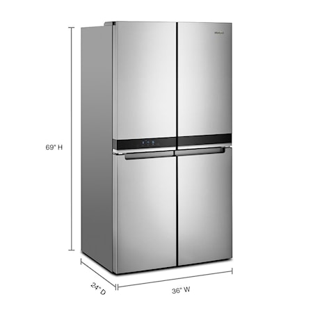 Whirlpool® 4 Door Refrigerator