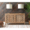 LaHave Furniture Heidi 2 Door Carved Console
