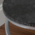 Silver with Black Top