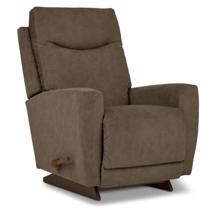 Upholstered Manual Rocking Recliner