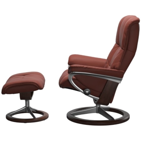 Medium Reclining Chair and Ottoman