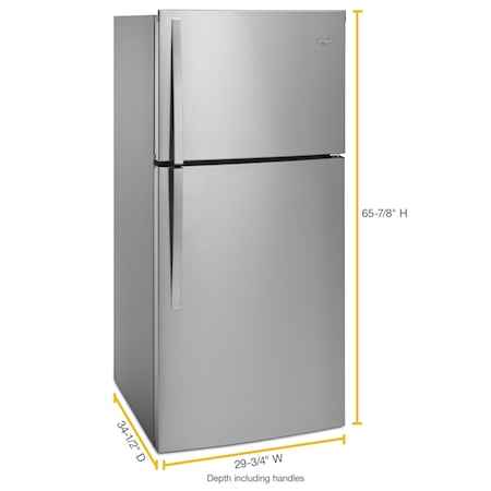 Whirlpool Top Freezer Refrigerator