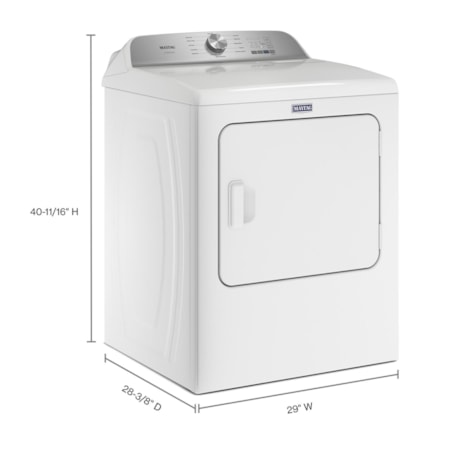 Maytag® Pet Pro Front Load Electric Dryer