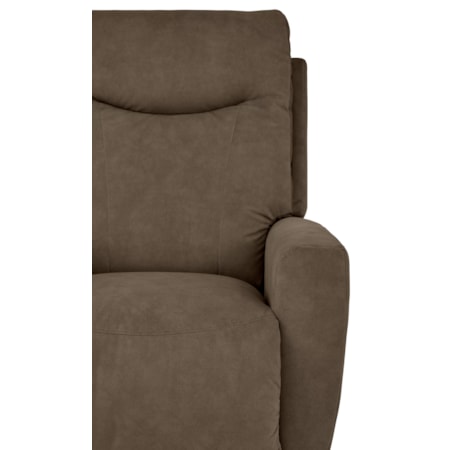 Upholstered Manual Rocking Recliner