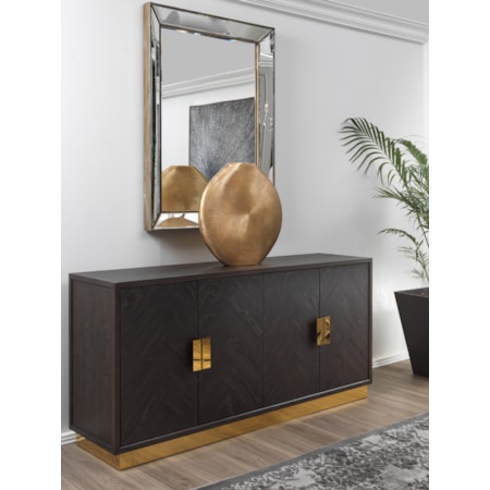 Four Door Credenza