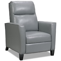 Leather Push Back 3-Way Recliner
