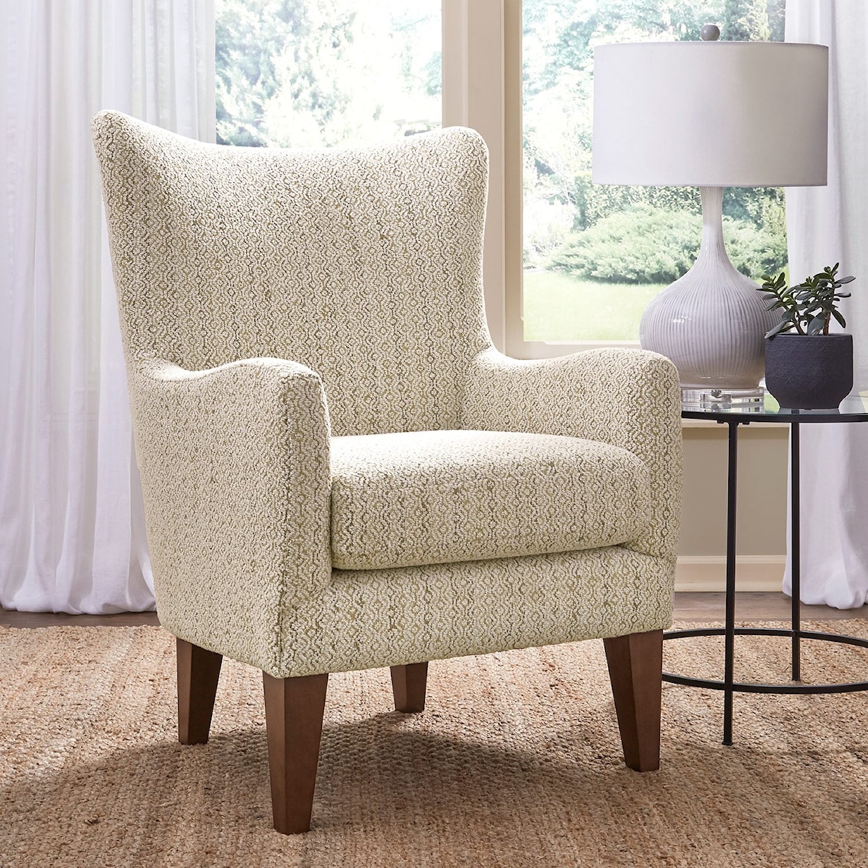 Bravo Furniture Novae Wingback Chair
